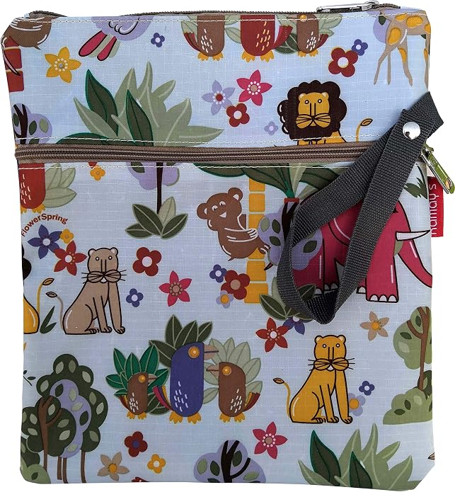 Kamay's Mummy Shoulder Bag Diaper Bag Chic Nappy Changing Bag Tote/Messenger Style Large with Changing Mat, Adjustable Straps by Kamay%27s
