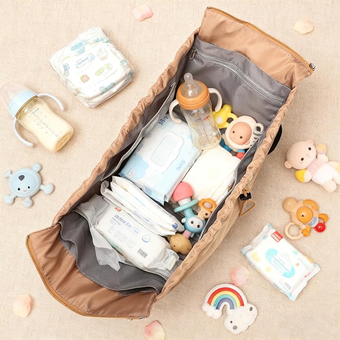 Everyday Bag Tote for Women, Spacious Diaper Bag with 16 Pockets, Durable Travel Bag, Sleek Work Shoulder Bag - Image 3
