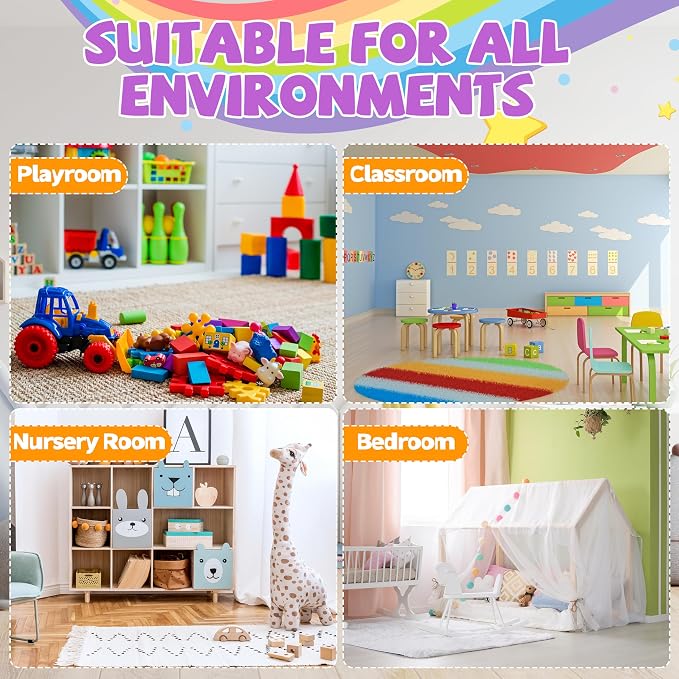 4-Tier Kids Toy Storage Organizer with 14 Removable Toy Bins | Toy Bins for Kids Organizer Made of High-Density Polyethylene with Smooth Rounded Edges for Safe and Stable Toy, Book Storage - Image 6