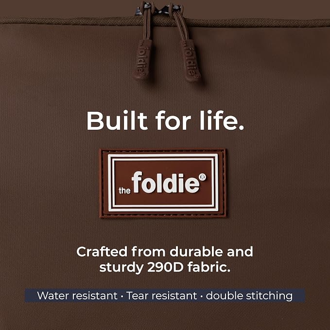 The Foldie Foldable Travel Bag for Women - 40L Weekender Bag with Multiple Pockets - Carry On Expendable Travel Bag - Image 6
