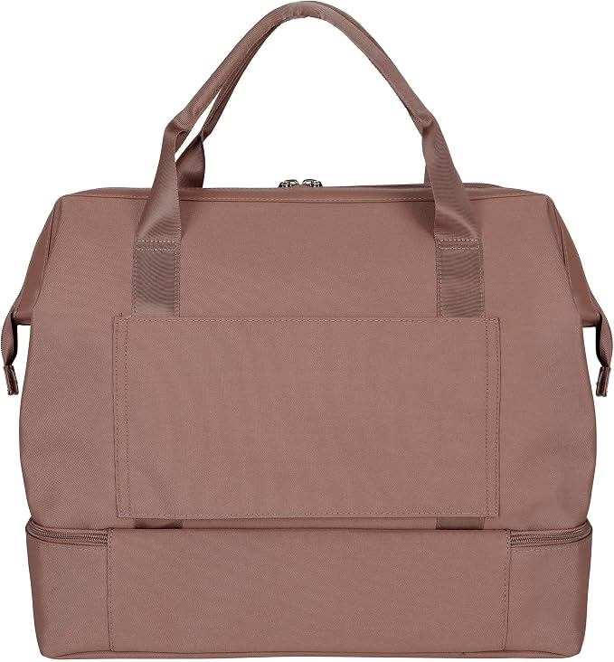 Jessica Simpson Countryside Weekender Duffel 100% Polyester Drop Bottom Bag - Image 3