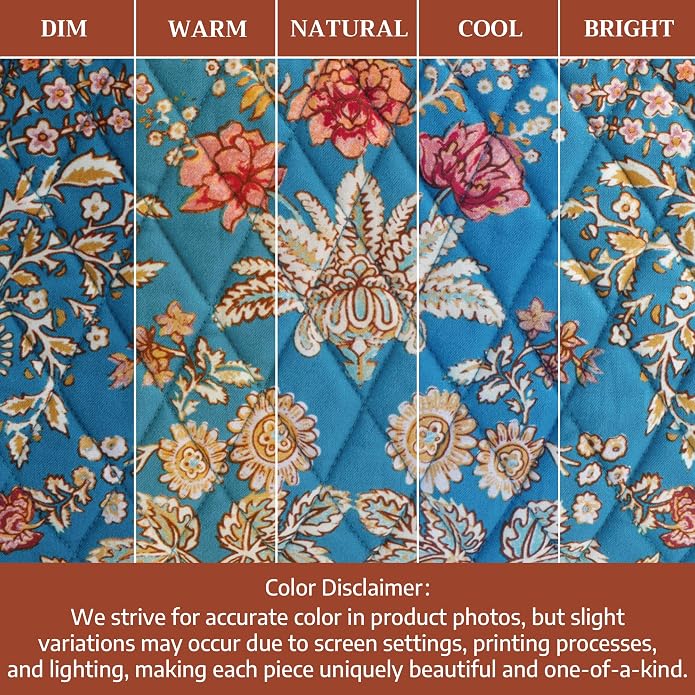 Maison d' Hermine Weekender Bags for Women Cotton Quilted Duffel Overnight Luggage Weekend Bag for Men Gym Gifts Travel | Overnight Luggage Weekend Bag for Men Gym Sports Gifts Duffle bag Business Travellers Trip Spring Summer - Image 7