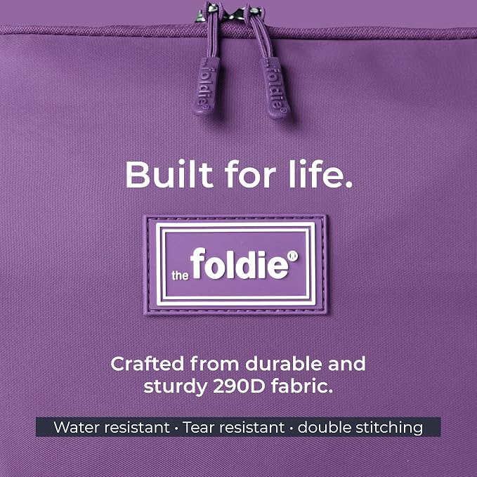 The Foldie Foldable Travel Bag for Women - 40L Weekender Bag with Multiple Pockets - Carry On Expendable Travel Bag - Image 6