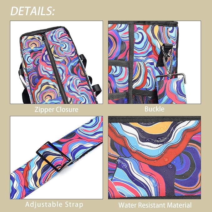 CLOUDMUSIC Large Tote Bag For Women Travel Nurse Teacher Work Waterpoof With Zipper Utility Everything Bags | Travel - Image 3