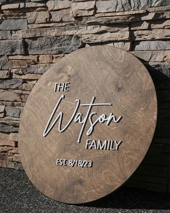 Guest Book Alternative - Custom Wedding Guest Book Decor - Layered Wood Wedding Sign - Image 9