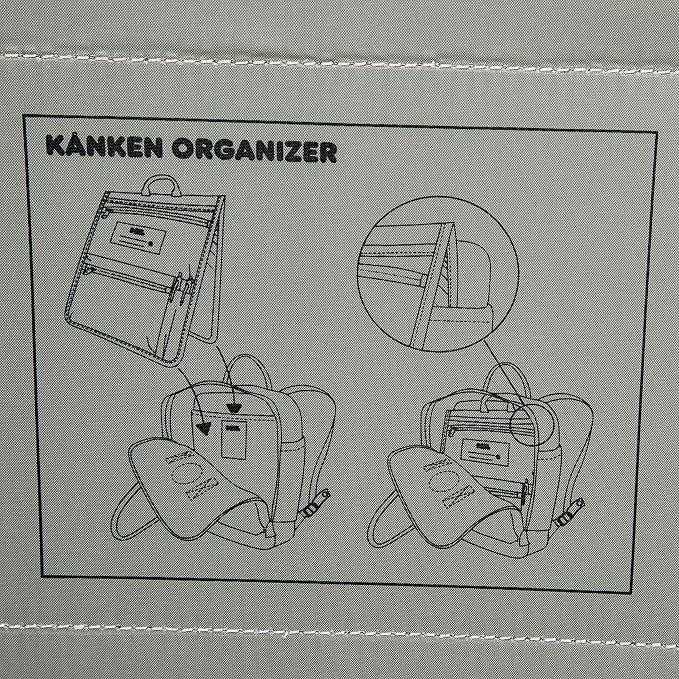 Fjällräven Kånken Organizer Fog One Size - Image 3